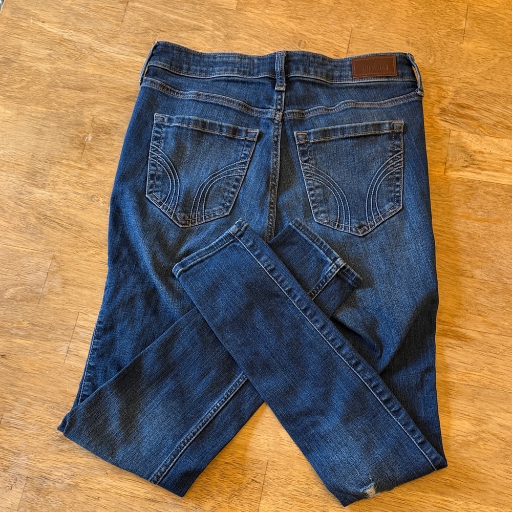 Hollister Women's Skinny Jeans - Indigo